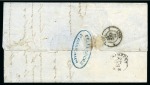 Stamp of Auction catalogues S. JEAN DE MAURIENNE 40c IIIè +paire de 5c IIIè obl.
