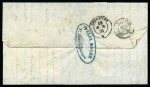 Stamp of Auction catalogues S. JEAN DE MAURIENNE 40c IIè +paire de 5c IIIè obl.