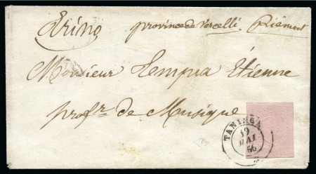 Stamp of Auction catalogues TANINGES 40c IIè obl. càd Taninges 19.05.1856 sur