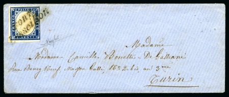 Stamp of Auction catalogues L'ESSEILLON Marque FORT L'ESSEILLON sur 20c (touché