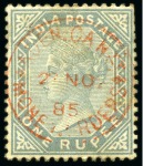 Stamp of Aden 1849-1942 ca. Collector's accumulation of covers