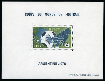 Stamp of Colonies françaises » Monaco 1978-1994, Lot de plus d'une centaine de blocs et blocs