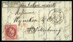 Stamp of France » Guerre de 1870-1871 Collection ancienne sur pages sur la Guerre de 1870-71