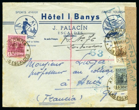 Stamp of Colonies françaises » Monaco 1880-1980, 75 lettres de Monaco et Andorre ayant circulé