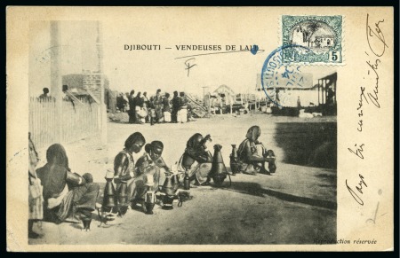 Stamp of Large Lots and Collections » Picture Postcards AFRICA 1898-1920, 80 picture postcards of Africa with cards from Djibouti, the Zambezi, Bamako, Transvaal, Senegal, etc., nice lot with a diverse range