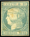 Stamp of Spain 1851-1864, Mint selection of better items, noted Edifil 1A, 3, 10, 12, 13, 15, 16, 17, 20, 21, 33, 40, 42, 47, 50, 56, a few blocks inc. 56 in blocks of 9, 254s in pair, etc., few ageing from time to time, mixed conditio