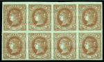 Stamp of Spain 1851-1864, Mint selection of better items, noted Edifil 1A, 3, 10, 12, 13, 15, 16, 17, 20, 21, 33, 40, 42, 47, 50, 56, a few blocks inc. 56 in blocks of 9, 254s in pair, etc., few ageing from time to time, mixed conditio