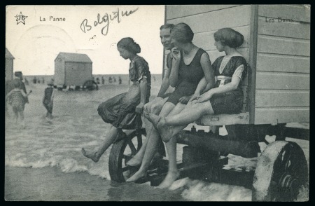 Stamp of Large Lots and Collections » Picture Postcards 1900-1965, ca 2000 picture postcards from various countries incl. Austria, Switzerland, Russia, Belgium, etc., noted a beautiful set from Belgium on La Panne, etc., an attractive lot directly from the collector ! 