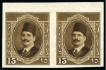 Stamp of Egypt » 1914-53 Pictorial, Farouk and Fuad Essays 1922 Harrison & Sons essays/colour trials (3)