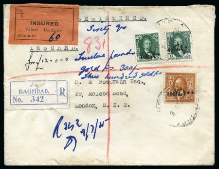 Stamp of Iraq » Collections, Lots etc. 1925-91, Specialised Postal History group comprising
