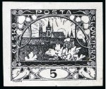 Stamp of Czechoslovakia 1918-25, Hradcany, Chainbreaker and WIndehover, selection