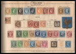 Stamp of Large Lots and Collections 1840-1910, Stunning old-time all-world collection in