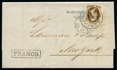 Stamp of Large Lots and Collections 1866-1954 LATIN AMERICA: Accumulation of covers and cards noted several better