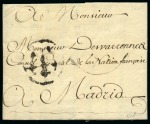 Stamp of Spain 1714-1785 Attractive group of seven early letters
