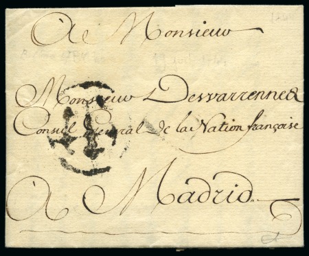 Stamp of Spain 1714-1785 Attractive group of seven early letters