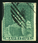 Stamp of Mauritius » Collections 1849-1904, Mint & used collection on Scott album page,
