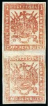 Stamp of South Africa » Transvaal 1872-74 1s green used, and 1875-77 1d orange-red, unused,