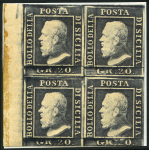 Stamp of Italian States » Sicily 1859 Attractive and valuable assembly of unused and used singles and multiples