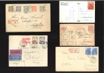 Stamp of Hungary 1876-1967, Group of 72 covers/stationery/postcards