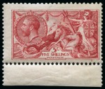Stamp of Great Britain » King George V 1913 Waterlow Seahorse2s6d deep sepia (slightly toned