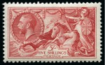 Stamp of Great Britain » King George V 1934 Re-Engraved Seahorses 2s6d, 5s and 10s mint