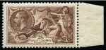 Stamp of Great Britain » King George V 1934 Re-Engraved Seahorses 2s6d, 5s and 10s mint