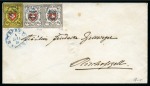 Stamp of Switzerland / Schweiz » Orts-Post und Poste Locale Zwei Briefe aus der bakannte Zellweger Arkiv1) Orts-Post
