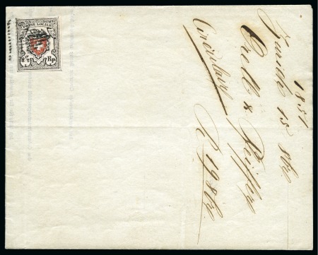 Stamp of Switzerland / Schweiz » Orts-Post und Poste Locale Post Locale mit Kreuzeinfassung, Type 32, farbfrisch