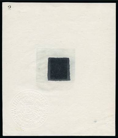 Stamp of Olympics » 1920 Antwerp 1920 Olympic set of three 1929 reprints of the criss-crossed dies in black on white paper (Minister sheets)