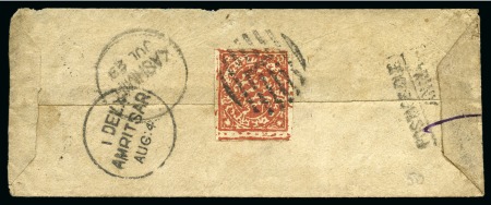 Stamp of Large Lots and Collections 1850-1924, Small group of items incl. 7 covers, noted
