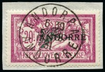 Stamp of Colonies françaises » Andorre (Poste française) 1931 Série complète de 23 valeurs avec oblitération