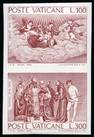 Stamp of Italy » Italy and Areas Collections and Lots 1976-2005, +100 mint nh stamps showing ERRORS & VARIETIES,