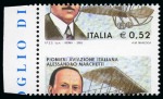Stamp of Italy » Italy and Areas Collections and Lots 1976-2005, +100 mint nh stamps showing ERRORS & VARIETIES,