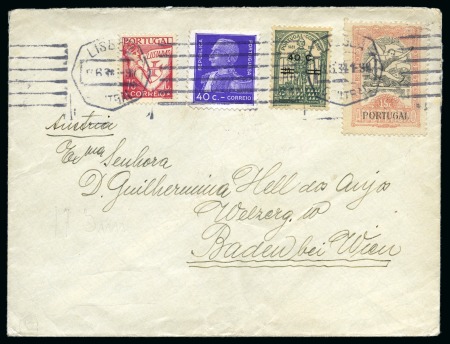 Stamp of Olympics » 1928 Amsterdam » 1928 Olympic Issues of Other Countries PORTUGAL: Late and illegal usage of the 1928 Olympic 15c