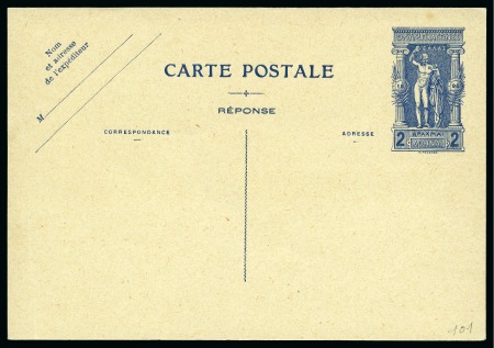 Stamp of Olympics » 1896 Athens 1923 Reprints with the original die in the form of a postcard and a lettercard