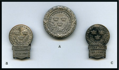 Stamp of Olympics » 1912-1916 Intervening Championships 1914 Baltic Games in Malmo: Group incl. participation badges, medals, special cancels and a picture postcard