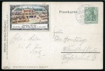 Stamp of Olympics » 1916 Berlin 1913 (Jun 8) 5pf postal stationery card of the stadium cancelled by "BERLIN / GRUNEWALD / DEUTSCHES / STADION" cds