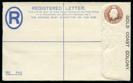 Stamp of Gold Coast 1884-1952 Postal Stationery: Collection of the UPU unused stationery incl. SPECIMENS