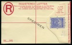 Stamp of Barbados 1875-1952 Postal Stationery: Collection of the UPU unused stationery incl. SPECIMENS