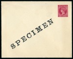 Stamp of St. Lucia 1884-1952 Postal Stationery: Collection of the UPU unused stationery incl. SPECIMENS
