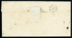 Stamp of Romania » Postal History » Double-circle Datestamps Double-circle ds of Berlad and Tekutsch on stampless cover