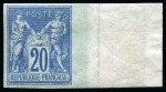 Stamp of France » Collections 1876-1899, Petite sélection de Sage NON DENTELES,