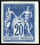Stamp of France » Collections 1863-1975, Petite sélection de NON DENTELES, impressions
