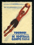 Stamp of Thematics » Sport and Games » Football SWITZERLAND: 1908-70, Collection with vignettes, Young Boys printed postcard, etc.