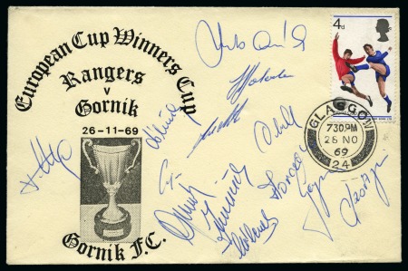 Stamp of Thematics » Sport and Games » Football POLAND: 1934-81, Collection of Polish Football incl.  Gornik Zabrze and Wisla Krakow autographs