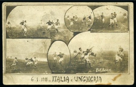 Stamp of Thematics » Sport and Games » Football ITALY: 1911-87, Collection written up in an album of the Italian national team