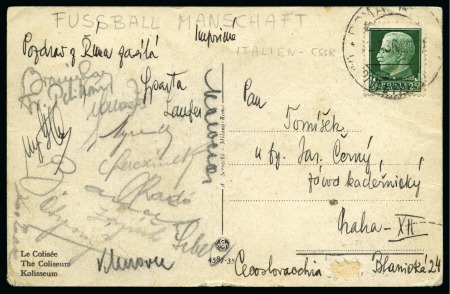 Stamp of Thematics » Sport and Games » Football CZECHOSLOVKIA: 1921-61, Collection of Czech club teams in an album