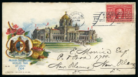 Stamp of Olympics » 1904 St. Louis 1904 St. Louis World's Fair collection written up on 25 pages