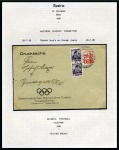 Stamp of Olympics » 1936 Berlin 1936 Berlin collection in 2 albums with emphasis on Football
