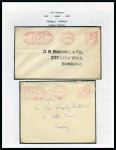 Stamp of Olympics » 1948 London 1948 London collection in an album incl. Organising Committe envelope, Harrison & Sons presentation card, etc.